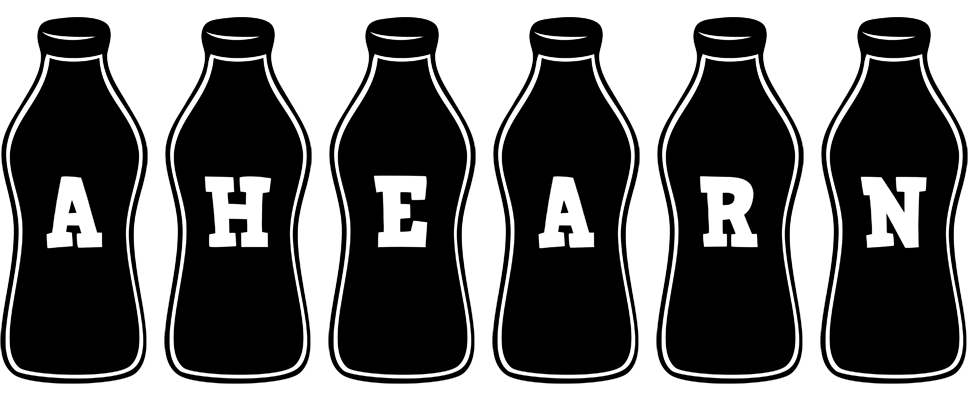 Ahearn bottle logo