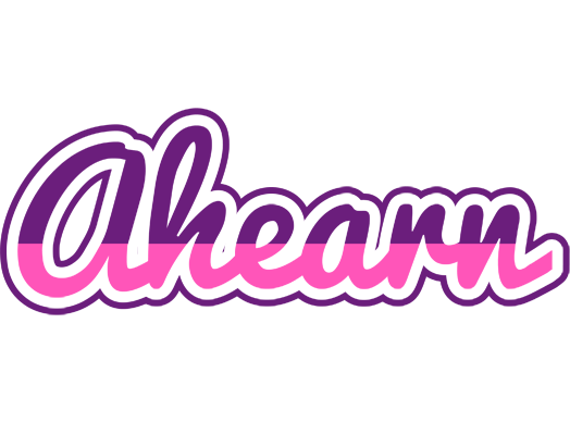 Ahearn cheerful logo