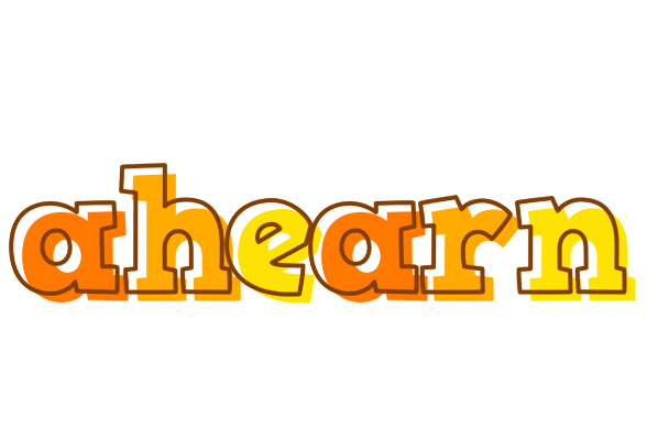 Ahearn desert logo