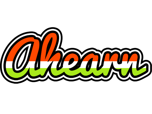 Ahearn exotic logo