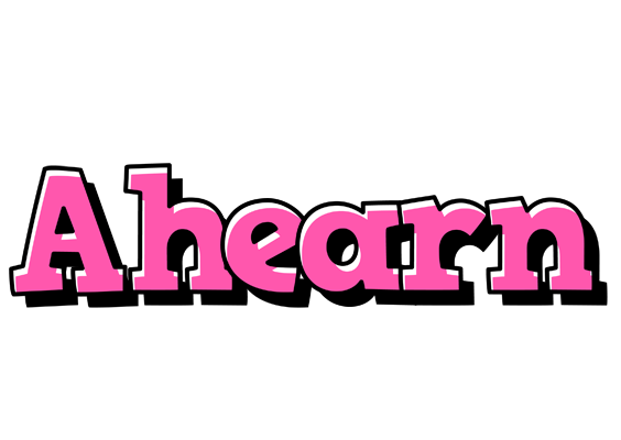 Ahearn girlish logo