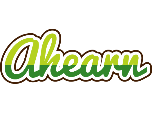 Ahearn golfing logo