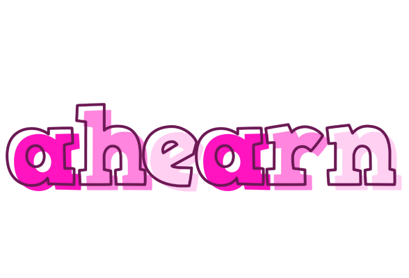 Ahearn hello logo