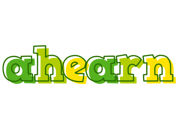 Ahearn juice logo