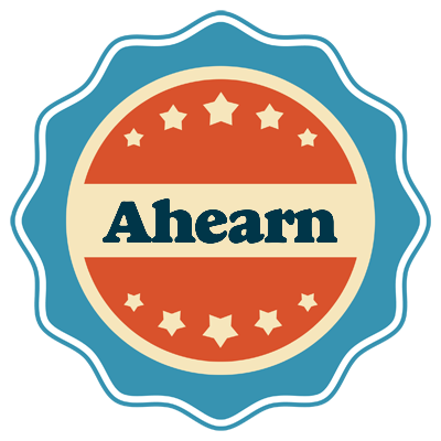 Ahearn labels logo