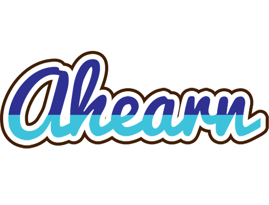 Ahearn raining logo