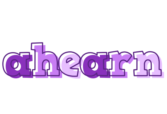 Ahearn sensual logo