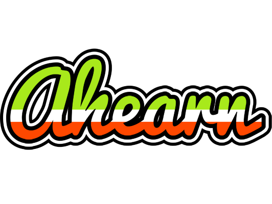 Ahearn superfun logo