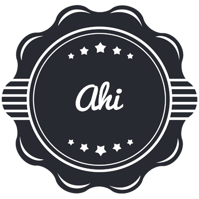 Ahi badge logo