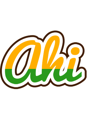 Ahi banana logo