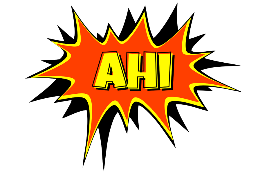 Ahi bazinga logo