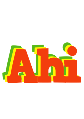Ahi bbq logo
