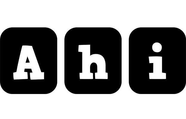 Ahi box logo