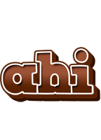 Ahi brownie logo