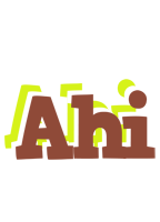 Ahi caffeebar logo