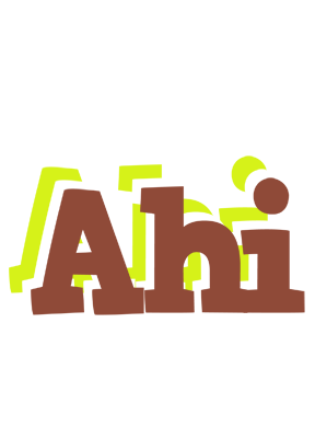 Ahi caffeebar logo