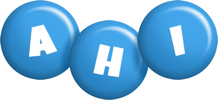 Ahi candy-blue logo