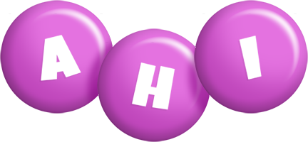 Ahi candy-purple logo