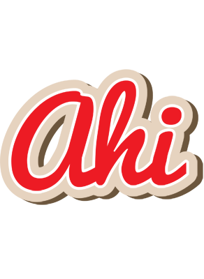 Ahi chocolate logo