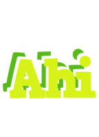 Ahi citrus logo