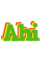 Ahi crocodile logo