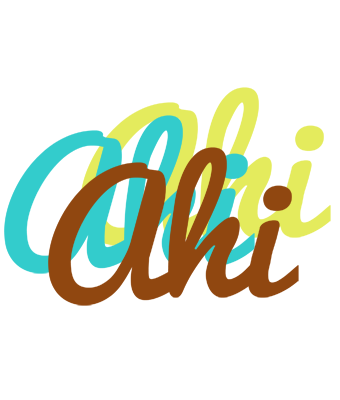 Ahi cupcake logo