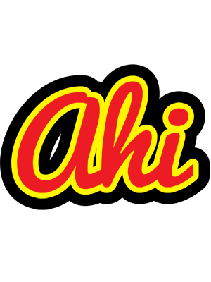 Ahi fireman logo