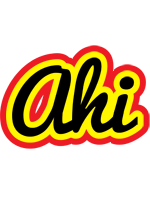 Ahi flaming logo