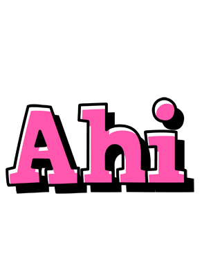 Ahi girlish logo
