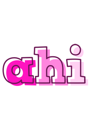 Ahi hello logo