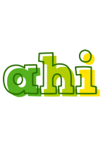 Ahi juice logo