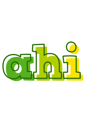 Ahi juice logo