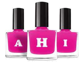 Ahi nails logo