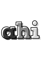 Ahi night logo