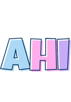 Ahi pastel logo