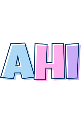 Ahi pastel logo