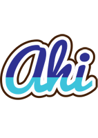 Ahi raining logo