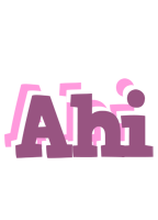 Ahi relaxing logo