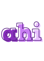 Ahi sensual logo