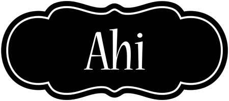 Ahi welcome logo