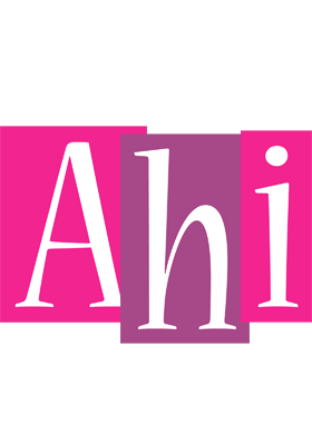 Ahi whine logo