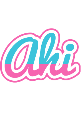 Ahi woman logo