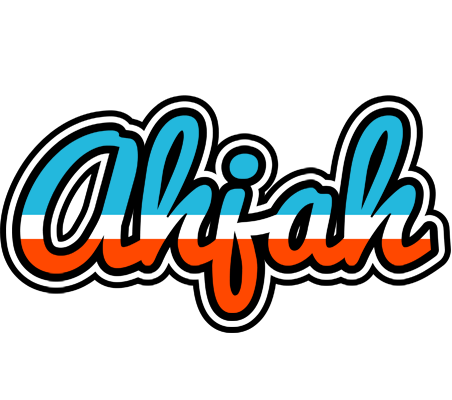 Ahjah america logo