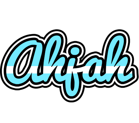 Ahjah argentine logo