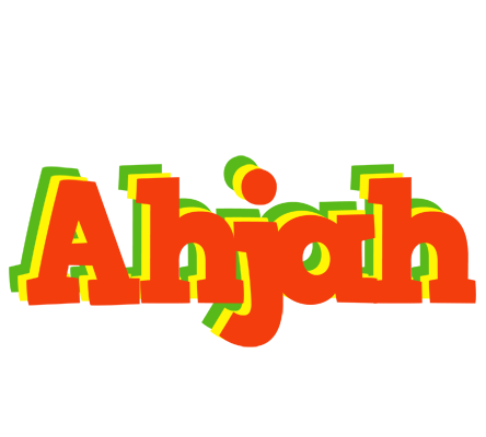 Ahjah bbq logo