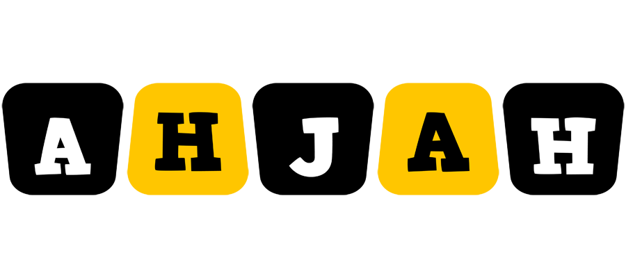 Ahjah boots logo