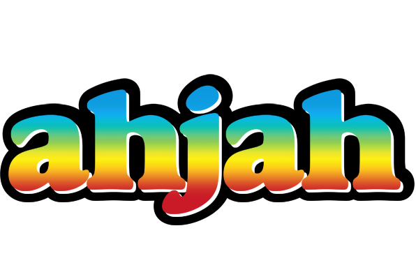 Ahjah color logo
