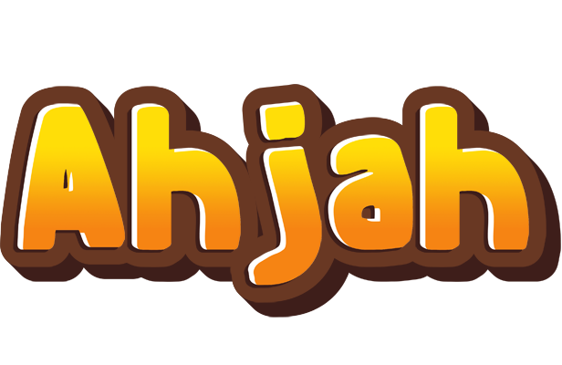 Ahjah cookies logo