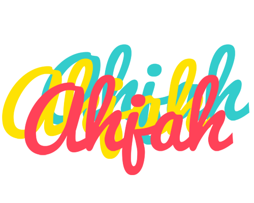 Ahjah disco logo