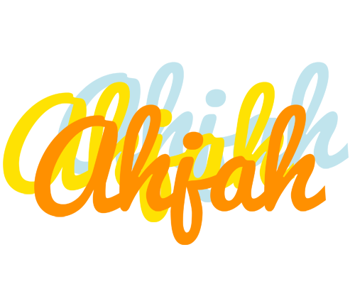 Ahjah energy logo